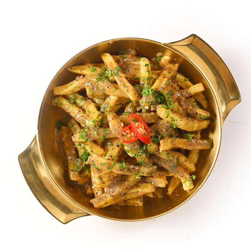 Peppercorn Sauce French Fries [NEW]