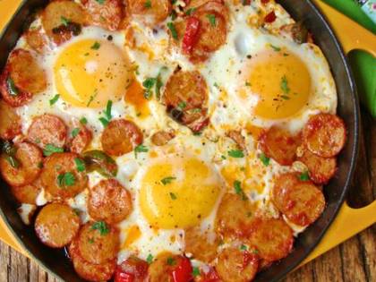 Sausage and Eggs