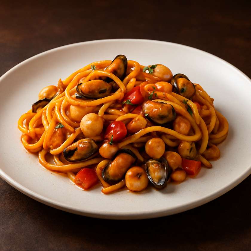 Spaghetti Seafood