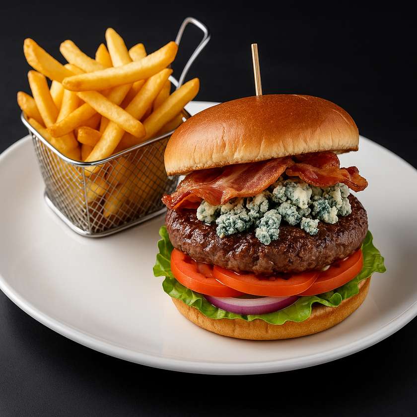 Black "n" Blue Burger