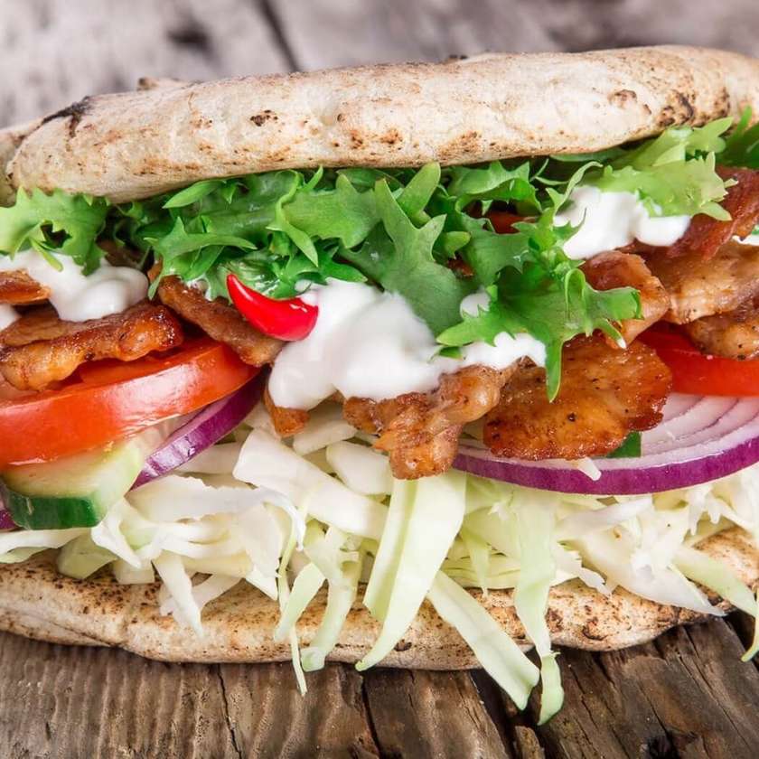 Halloumi Pita