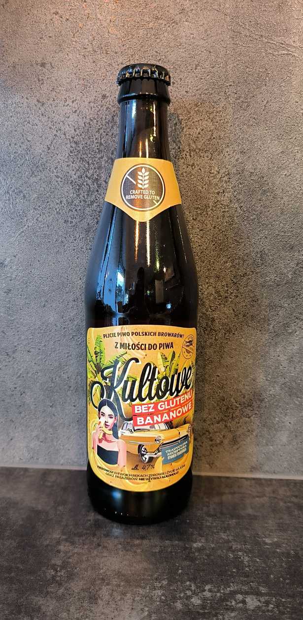 KULTOWE Banana Flavored Beer 4.7% ABV