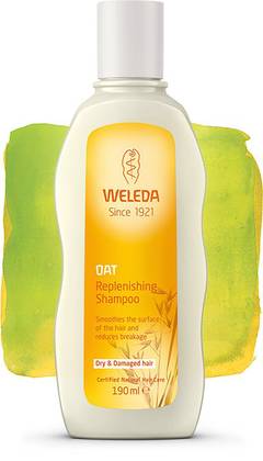 Weleda Oat Replenishing Shampoo for Dry/Damaged Hair Sulfate-Free 190ml 095624