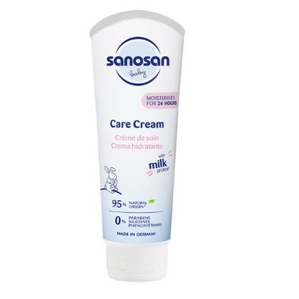 Sanosan Baby Cream - Nourishing and Moisturizing 100ml