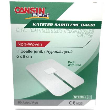 Leuco Venous Catheter Fixation CANSIN Non-woven 6X8cm 541-1682 #1