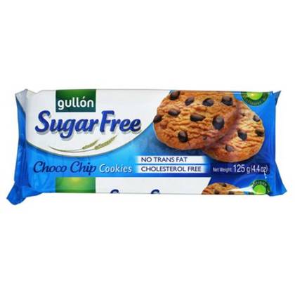 Gulon Sugar-Free Cookies with Chocolate Chips 125g 9719