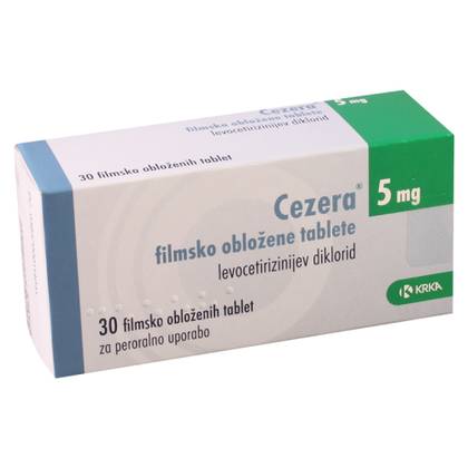 Cezera 5mg Tablets #30