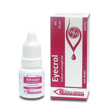 Ikroli 4% Eye Drops, 10ml Bottle #1