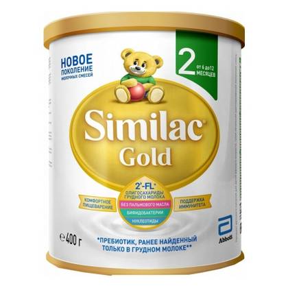 Similac Gold 2 /6m+/ Milk Formula 400g