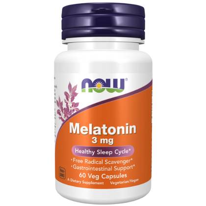 Naus Melatonin 3mg Capsules #60