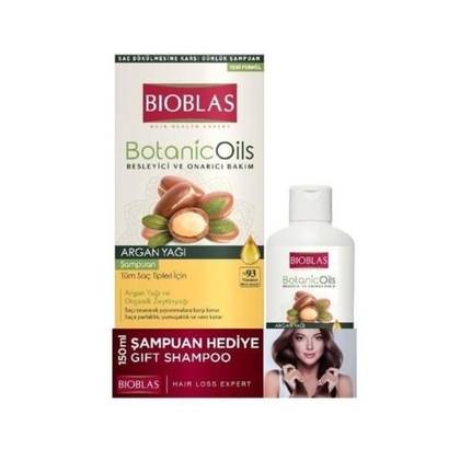 Bioblas Argan Shampoo 360ml + Argan Shampoo 150ml 0159/8583
