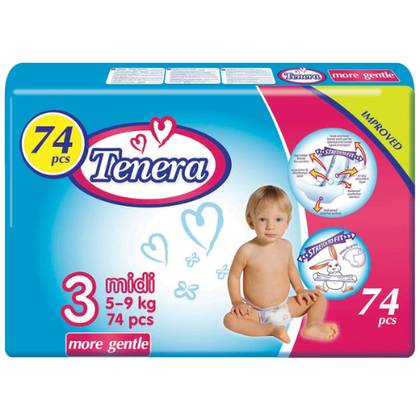 Tenera Baby Diapers Z-3 /5-9kg/ Midi 2349 #74