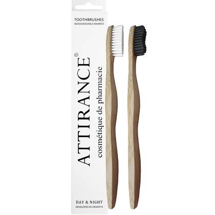 Atirance Biodegradable Bamboo Toothbrush Soft+Medium 0594 #2