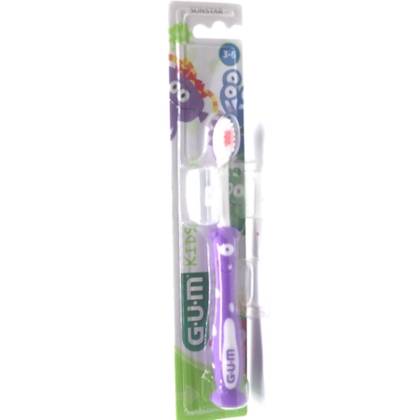 GUM Kids' Monster Toothbrush /3-6 years/ 2557