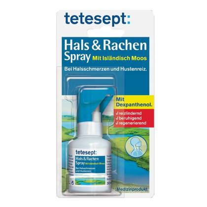 Tetesept Icelandic Moss Oral Spray 30ml Bottle #1
