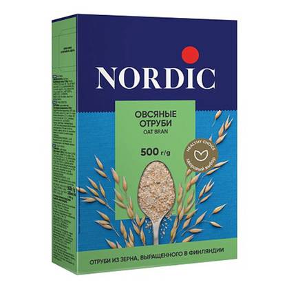 Nordic - Milk-Free Oat Bran Porridge /1yr+/ 500g 0114