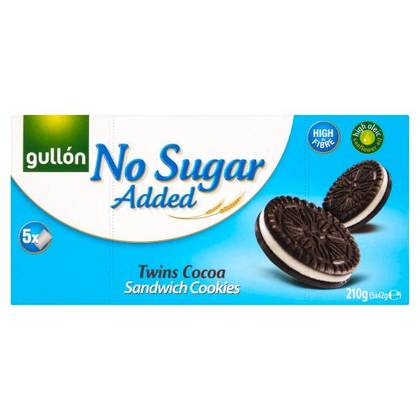 Guloni Sugar-Free Cocoa Biscuit with Cream 210g 7011