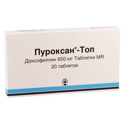 Puroxan Top Tablet 650mg #20