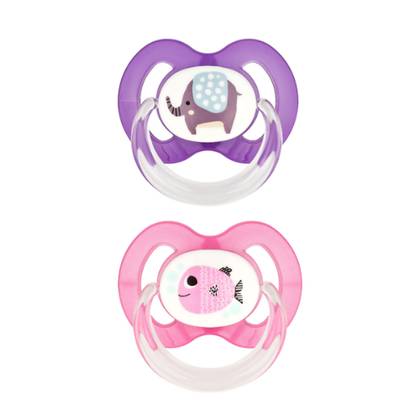 Baby Nova Silicone Orthodontic Pacifier, Design 3404 #2