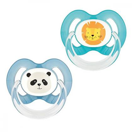 Baby Nova Silicone Orthodontic Pacifier, Patterned/6-18 months/ 3602/0050 #2