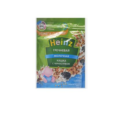 Heinz Milk Buckwheat Cereal with Omega-3 and Dried Fruit /4mo+/ 200g