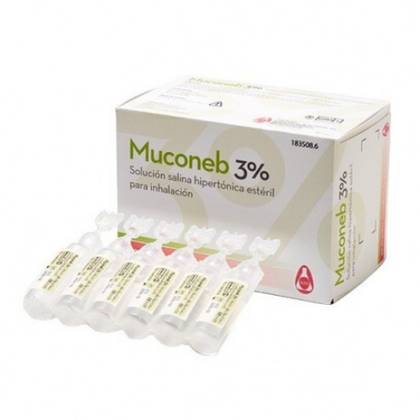 Mucones 3% Inhalation Solution 4ml Ampoules #30