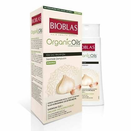 Bioblas Anti Hair Loss Shampoo For All Hair Types With Garlic Extract 360ml 0022