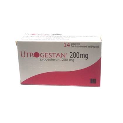 Utrogestan 200mg Capsules #14