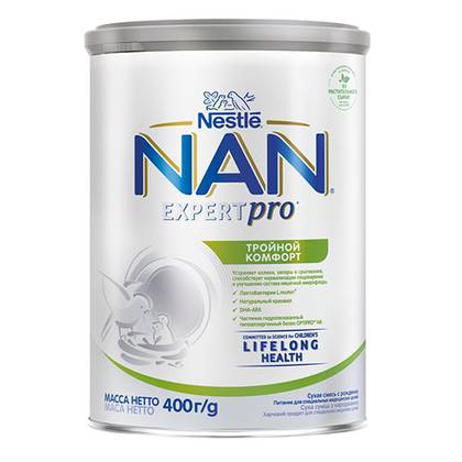 NAN Triple Comfort Milk /0m+/ 400g 1456/1462