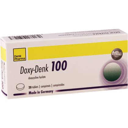 Doxy Denk 100mg Tablets No. 20