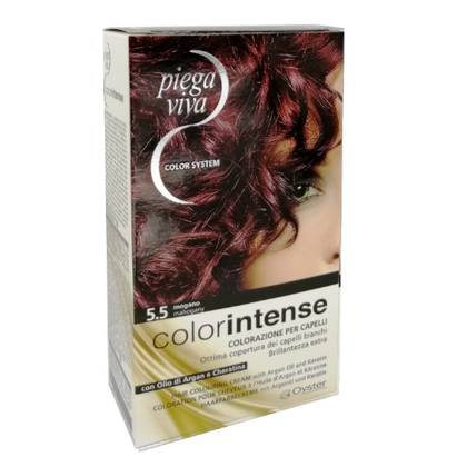 Piega Viva Hair Color with Argan Oil and Keratin 5.5 Mahogany 023924