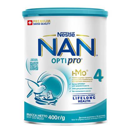 NAN - Milk - 4 (18+ months) / 400g 5460