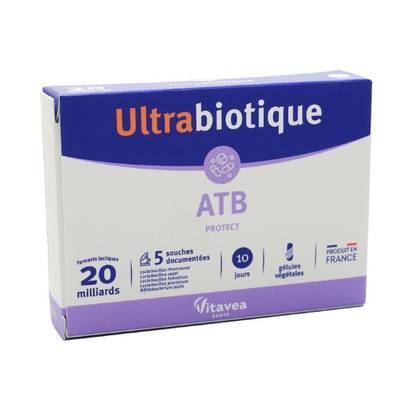 Ultrabiotic ATB - Capsule for use with antibiotics #10