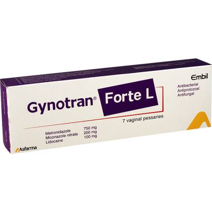 Gynotran Forte L Vaginal Suppositories #7