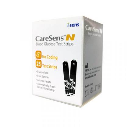 CareSens N Blood Glucose Test Strips #25