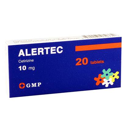 Alertec 10mg Tablets No. 20