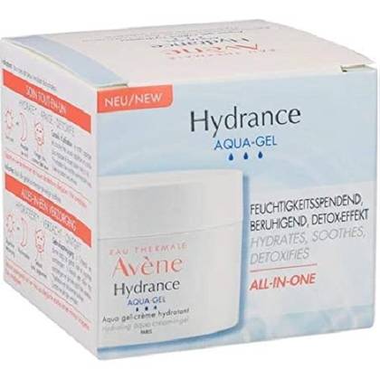 Avene Hydrance Aqua Gel Face Moisturizer/Detox/Mask 50ml 3493
