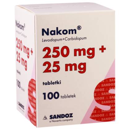 Nakomi 250mg/25mg Tablets #100
