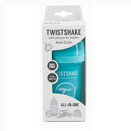 Twistshake Anti-Colic Baby Bottle - Blue - 180ml - 2506