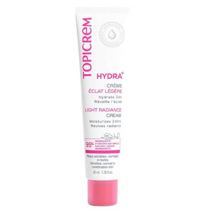 Topicrem 24hr Light Moisturizing Brightening Face Cream 40ml