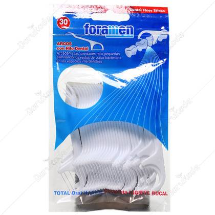 Foramen Dental Floss with Individual Threaders 408 #30