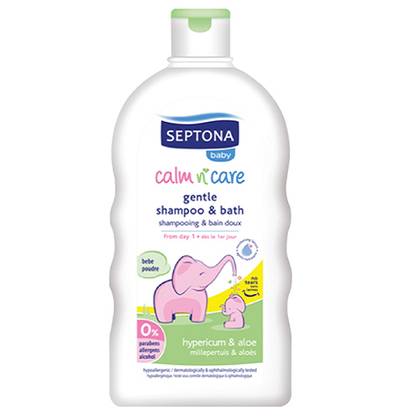 Septona Baby Shampoo & Wash with Aloe Extract 500ml 0001/0094/4210/0056