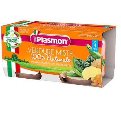 Plasmon - Mixed Vegetable Puree /6mo+/ 80g 7005 #2