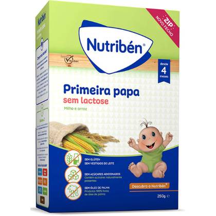 Nutriben Gluten-Free Milk-Free Corn and Rice Cereal /4 months+/ 300g (250g) 6072/0503/0012