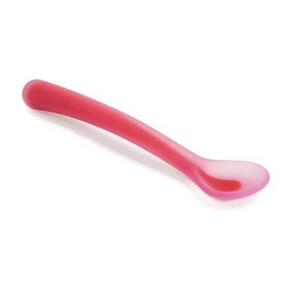 Suavinex Silicone Spoon Pink /4m+/ 2122 #1