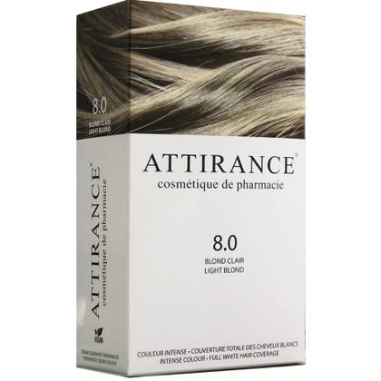 Atirance Cream Hair Color Light Blonde 8/0 50ml 1218