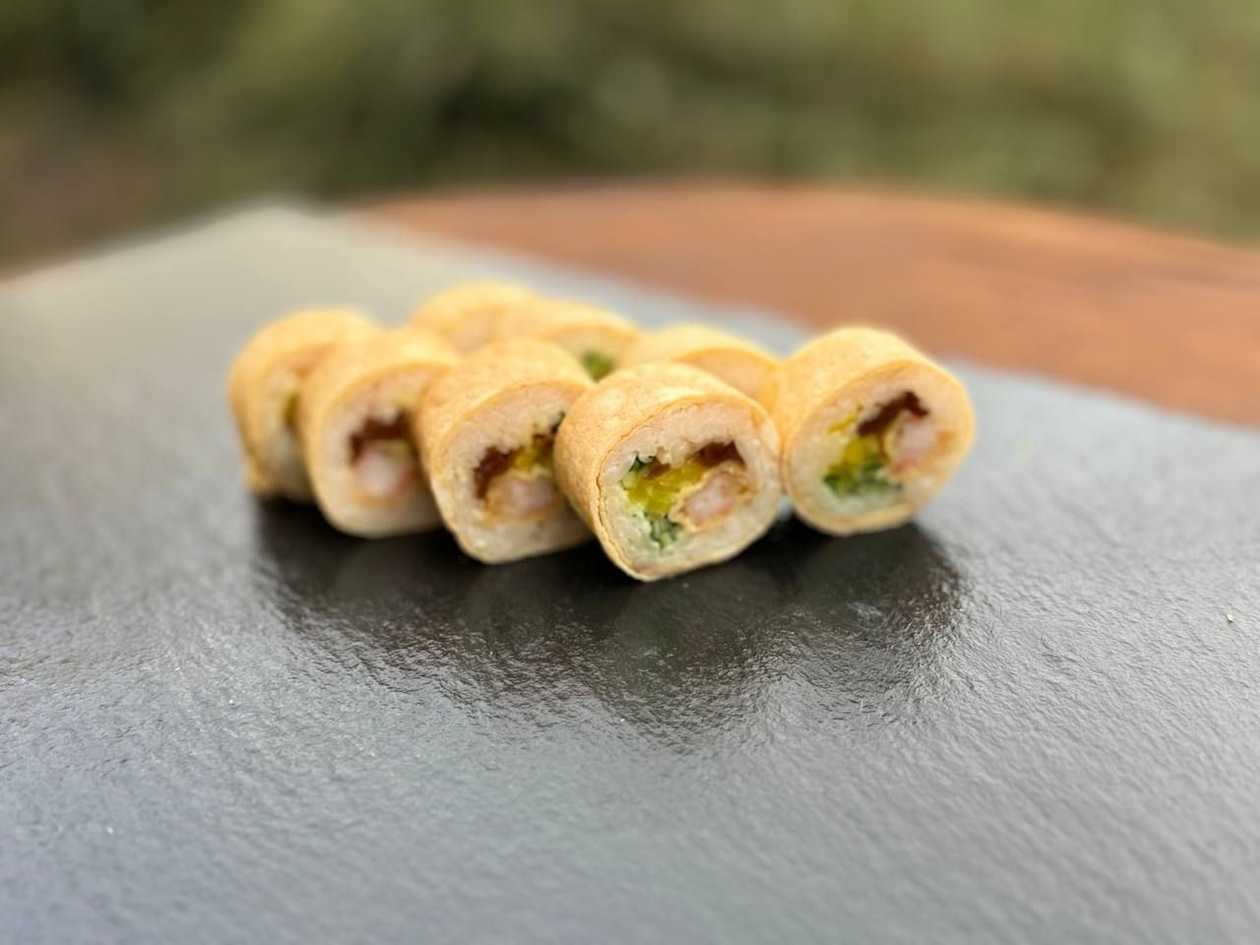 Tamago Krewetka w tempurze