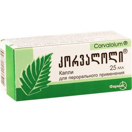 Corvalol Oral Drops 25ml Bottle /Ukr/ #1