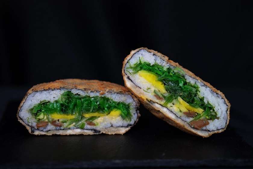 Wakame Sushi-Burger