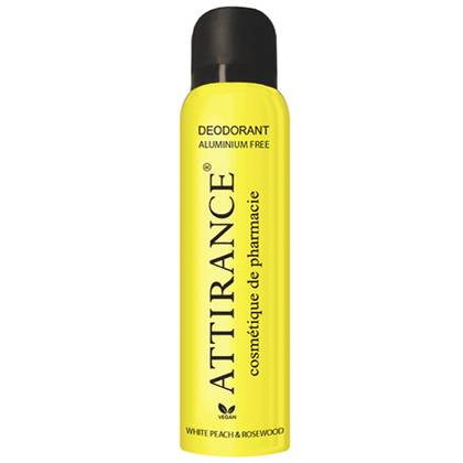 Atirance - Vegan Aluminum-Free Deodorant Spray, White Peach & Rosewood 150ml 1058